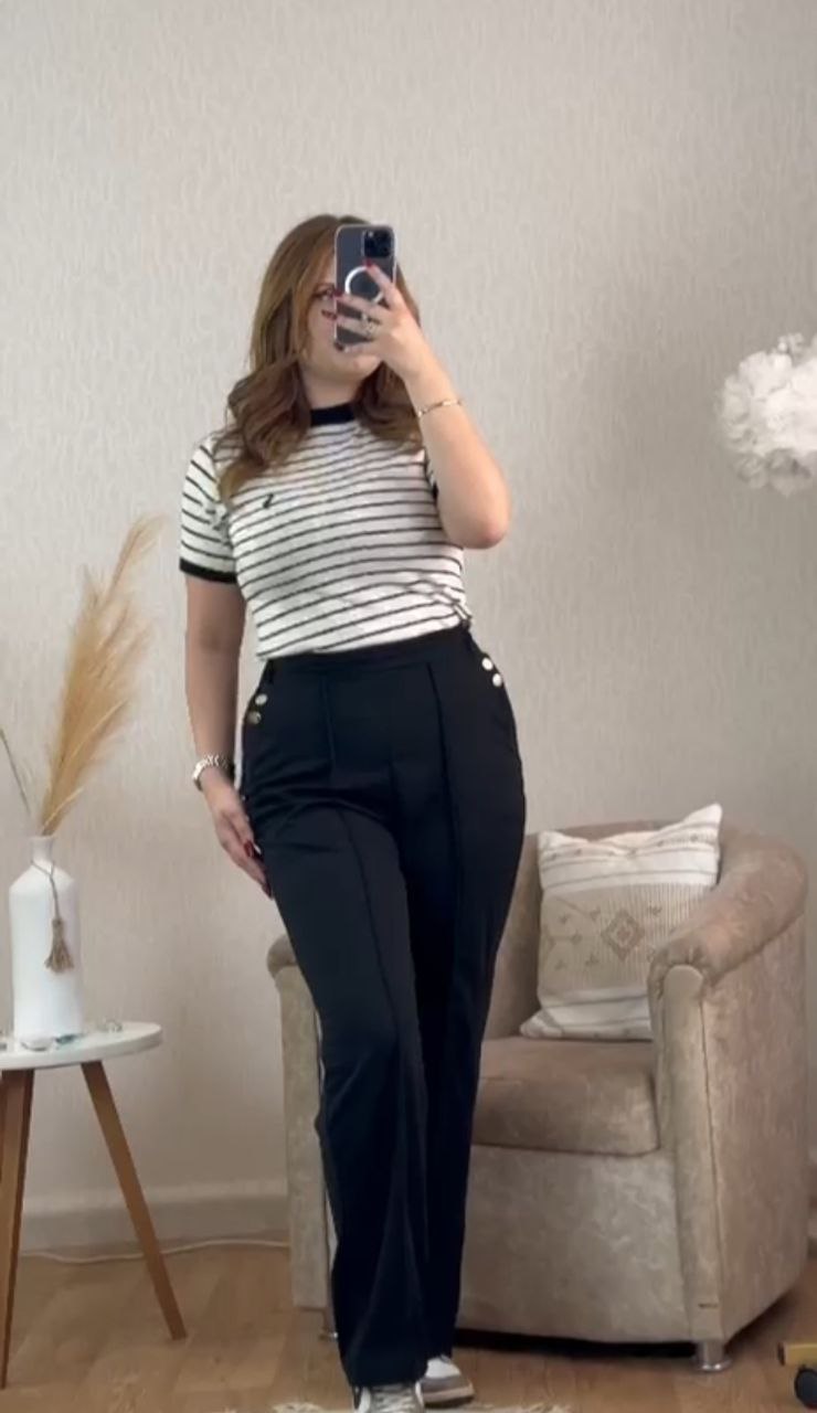 PONTALON grande taille femme